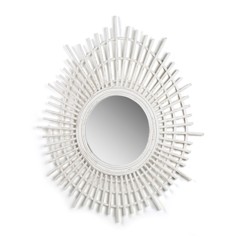 Witte spiraal spiegel