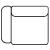 1 zits arm links - B99 x D95 cm