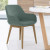 Stof groen / hout