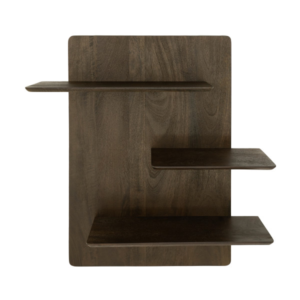 Wandrek donkerbruin hout