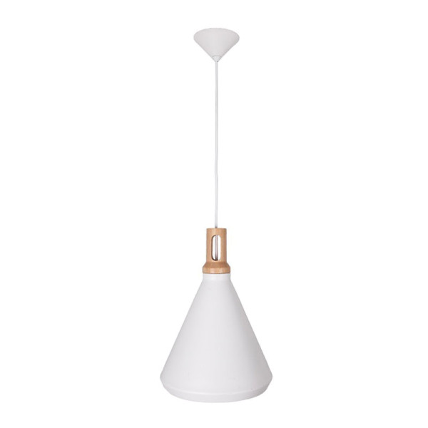 Design lamp wit metaal