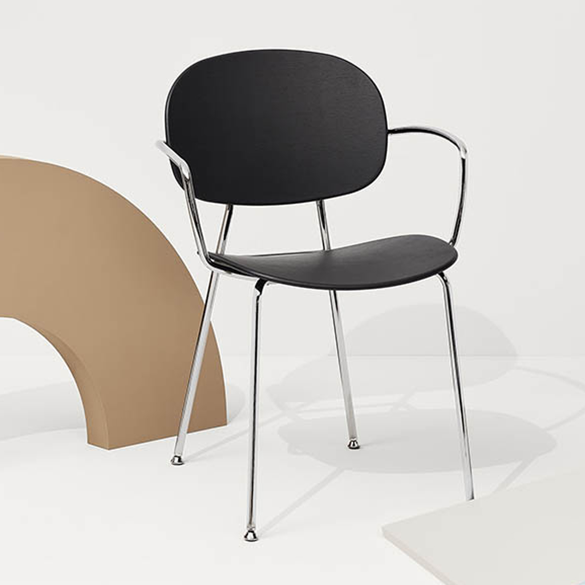 Houten design stoel