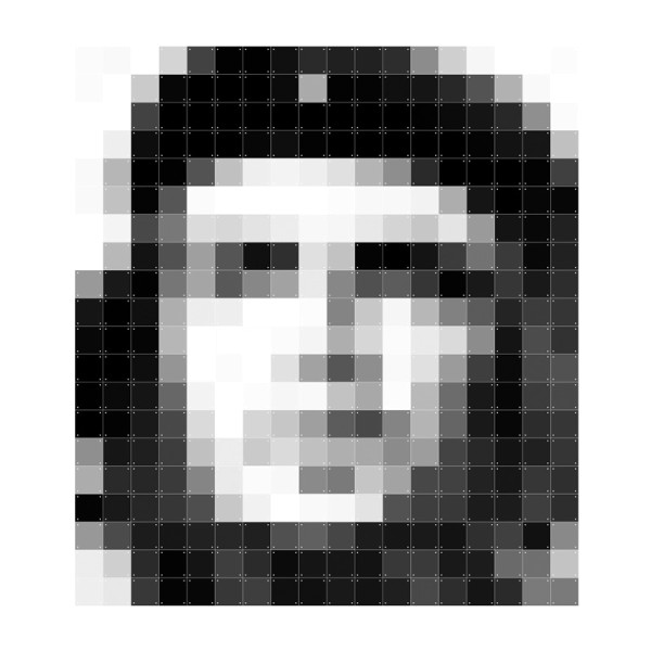 Pixel decoratie Che Guevara