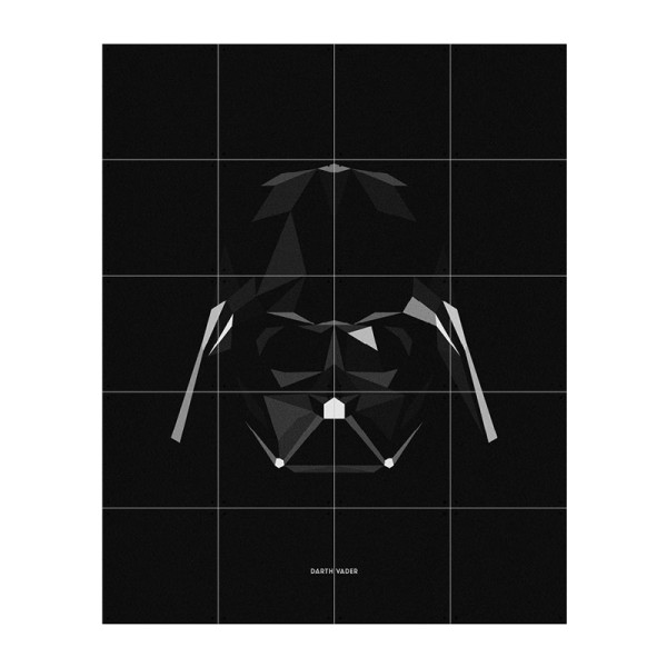 Muurdecoratie Darth Vader