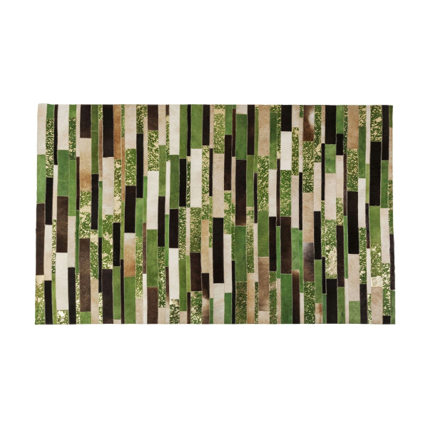 Groen design tapijt