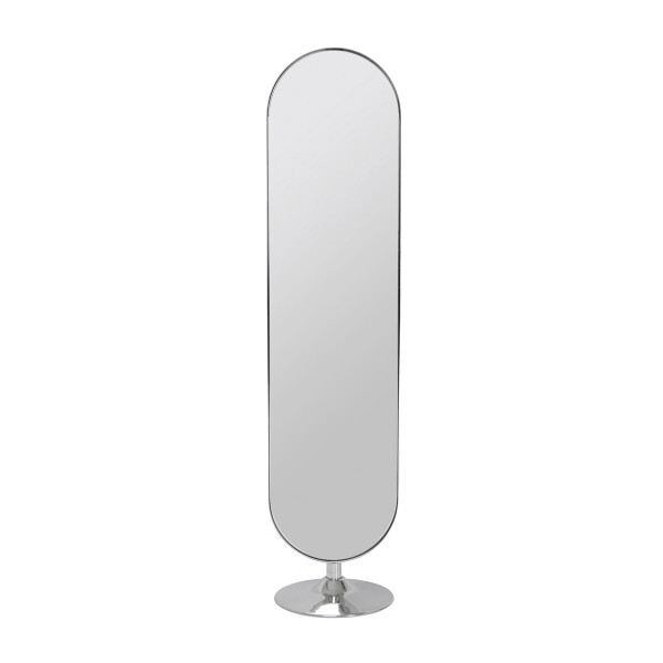 Staande spiegel chroom