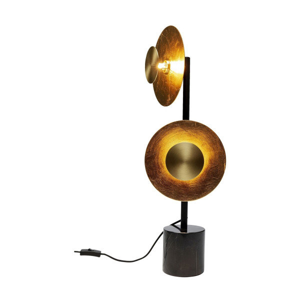 Design tafellamp met goud