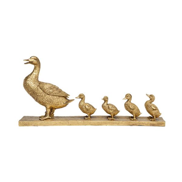 Afscheiden dubbele school Kare Design Duck Family | Gouden eendjes decoratie | 51925 | LUMZ