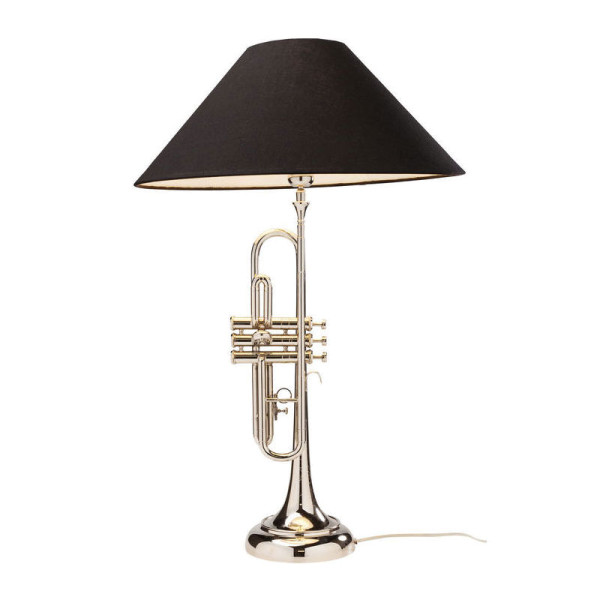 Tafellamp met trompet-frame