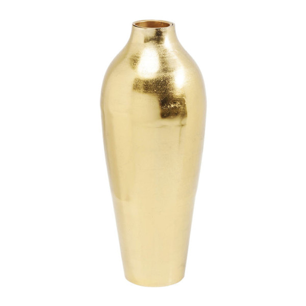 Sierlijke gouden vaas 70 cm