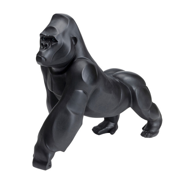 Zwart gorillabeeld