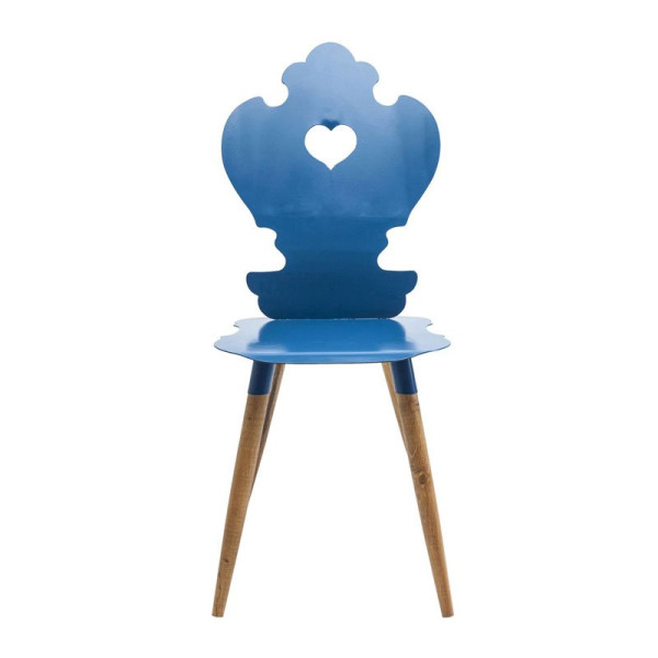 Metalen design stoel