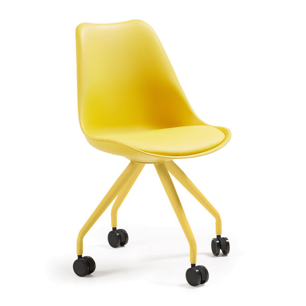 Design stoel geel