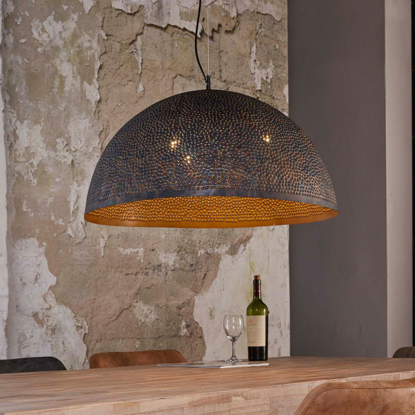 Grote hanglamp rond industrieel | Punch | LUMZ