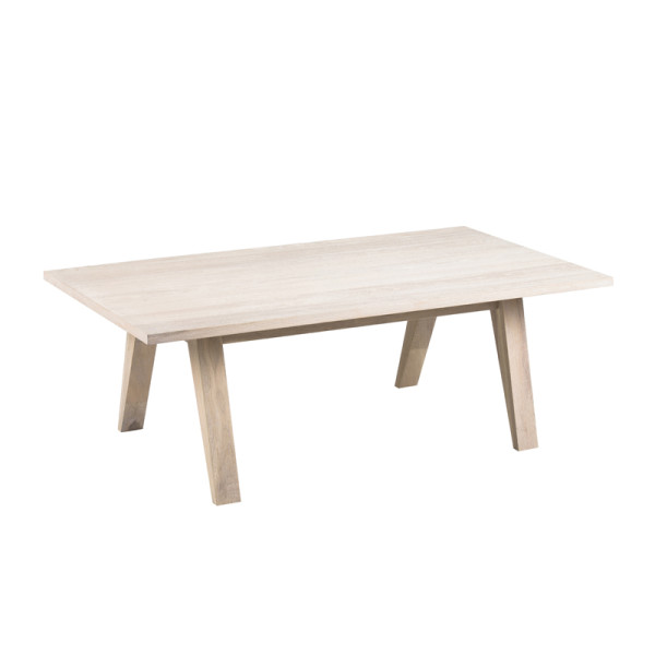 Eiken houten salontafel 130x70