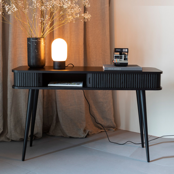 Zwarte design sidetable