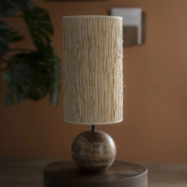Bohemian tafellamp naturel klein