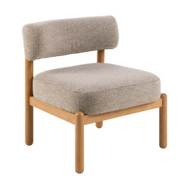 Eiken fauteuil Scandinavisch design