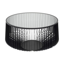 Design salontafel zwart metaal