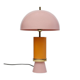 Retro design tafellamp roze
