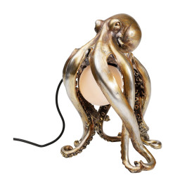 Tafellamp gouden octopus