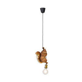 Gouden eekhoorn hanglamp