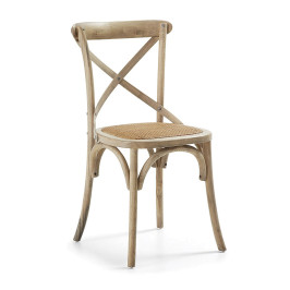 Landelijke houten stoel