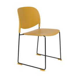 Kunststof stapelstoel design