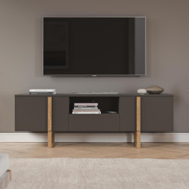 Modern tv-meubel met eiken