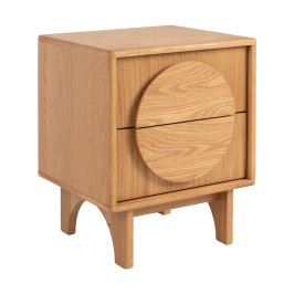 Design nachtkastje hout