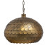 Grote hanglamp antique brass
