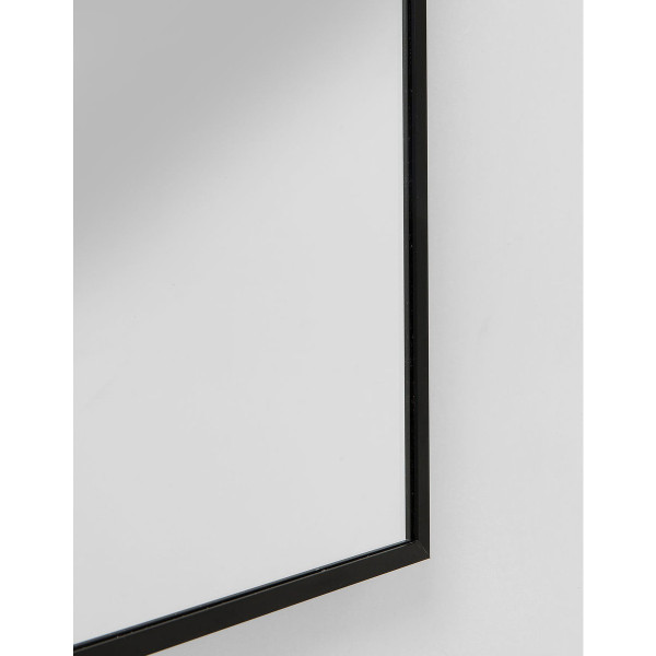 ernstig Gelukkig is dat honderd Kare Design Bella | Smalle spiegel zwart 180x30 cm | 83451