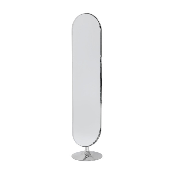 Door Ijsbeer fantoom Kare Design Curvy | Staande spiegel chroom | 85429 | LUMZ