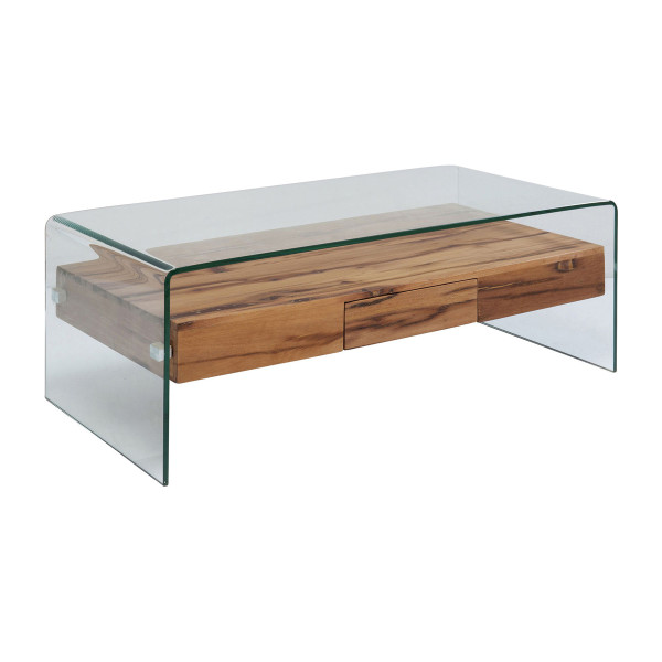 Kare Design | Salontafel glas en hout | 83856 |