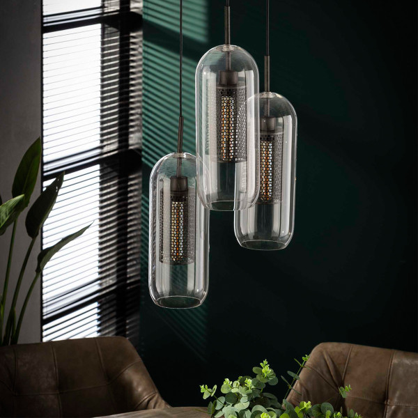 Trapse hanglamp glazen | Santa Naro | LUMZ