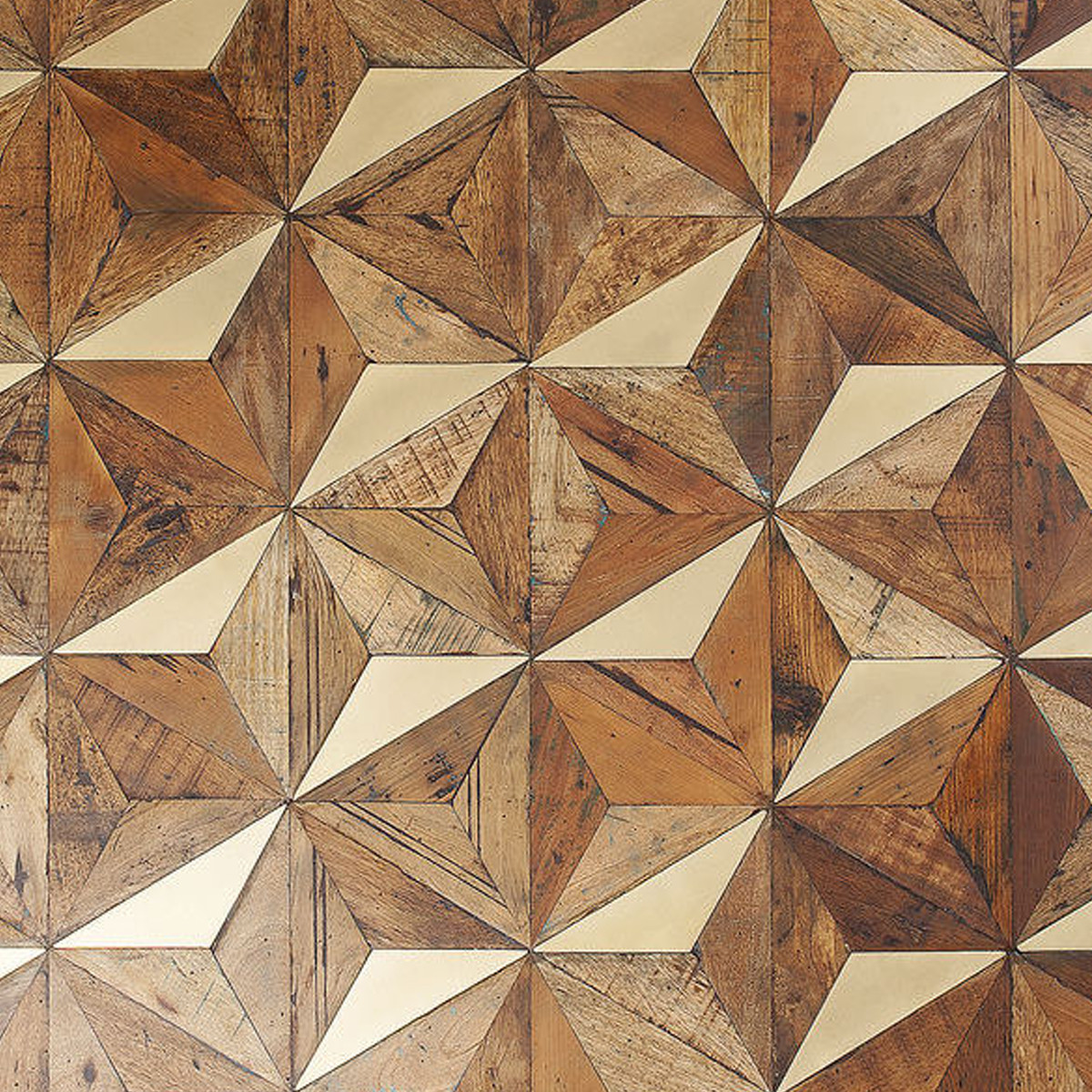 verliezen donker Veilig Kare Design Illusion Gold | Mozaiek eettafel hout | 83828