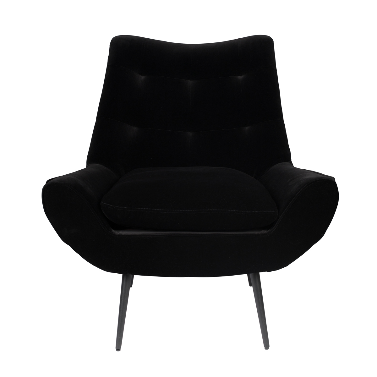kiem huis baai Dutchbone Glodis | Lounge fauteuil velvet | 3100105 | LUMZ